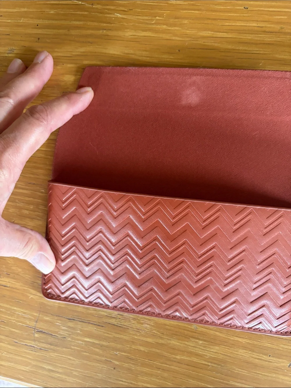 Missoni Eyeglass Case Brown Sunglasses Pouch Designer Optical Holder Italian